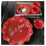 Christmas Stoneware Dishes