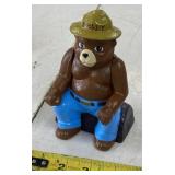 Smokey Bear Cast Iron Bank