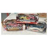 3 - American Muscle NASCAR Diecast Cars