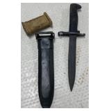 Bayonet and Scabbard