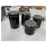 4 pc Canister Set