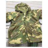 M Regular Vortex Raincoat with Hood
