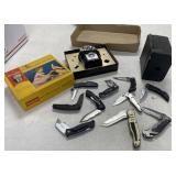 Cameras and Pocket Knives