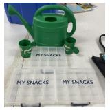 Watering Can and Storage Boxes
