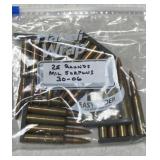 25 rns .30-06 Ammo