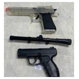 CO2 Air Guns and Scope