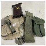 Web Gear, Flashlight, MRE