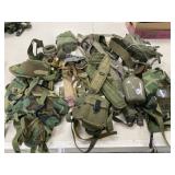 Large Lot of Military Web Gear
