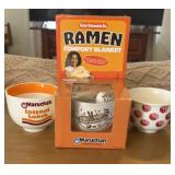 Ramen Blanket & Bowls