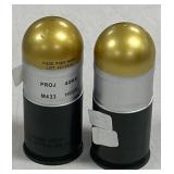 Dummy 40mm Plastic Training Shells