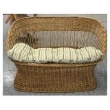 Wicker Love Seat