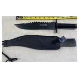 Large Knife and Sheath