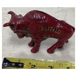 Cast Iron Buffalo Penny Bank
