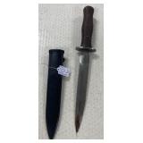 Turkish Fighting Knife with Scabbard