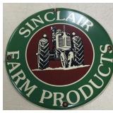12" Porcelain Sign