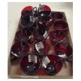 Red Punch Cups