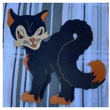 Early Halloween 2-D Cardboard Black Cat