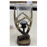 17" Resin Antler Lamp