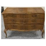 3 Drawer Bow Front Lowboy