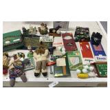 Golf Gloves and Collectible Figurines