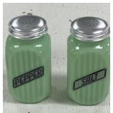 Jadite Salt and Pepper Shakers