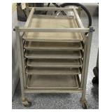 Rolling Bakery Cart