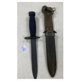 Bayonet and Scabbard