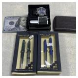 Pen Sets, Wallets and Watch