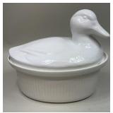 Duck Lidded Casserole Dish