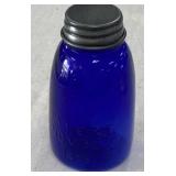 Pint Cobalt Fruit Jar