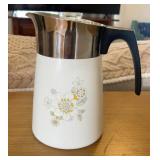 Vintage 6 Cup Corning Ware Stove Top Percolator