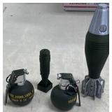 Dummy Grenade and Mortars