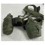 US Canteens, Pistol Belt, Suspenders