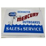 14 1/2" Mercury Outboard Motor Sign