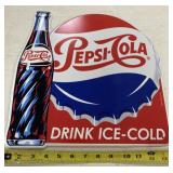 Metal Pepsi Sign