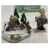 2 - Hummel Figurines