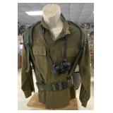 WWII Uniform Shirt on Mannequin