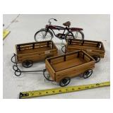 Nice Bicycle and Wagons