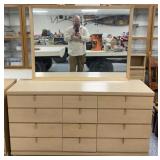 58" 12 Drawer Lowboy Dresser