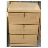 3 Drawer Nightstand