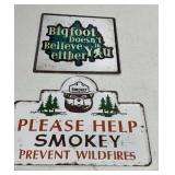 2 - Metal Signs
