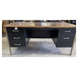 5' Steel Office Desk