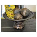 Decorative Console Bowl & Balls