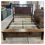 Queen Size Crown Mark Bed