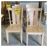 6 - New Oak Dining Chairs