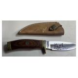 Buck 192 DU 1993 Knife & Leather Sheath
