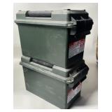 2 - Case-Gard Plastic Ammo Cans