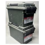2 - Case-Gard Plastic Ammo Cans