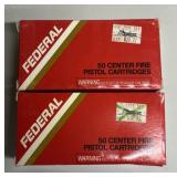100 rnds Federal .41 Magnum HP Ammo