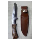 NWTF Knife & Leather Sheath